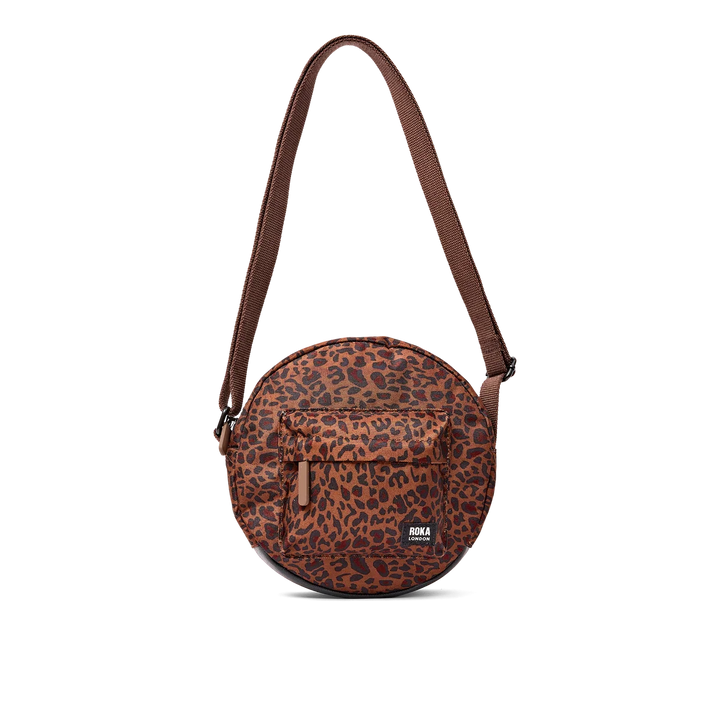 Roka London Paddington Crossbody Bag- Mini Leopard