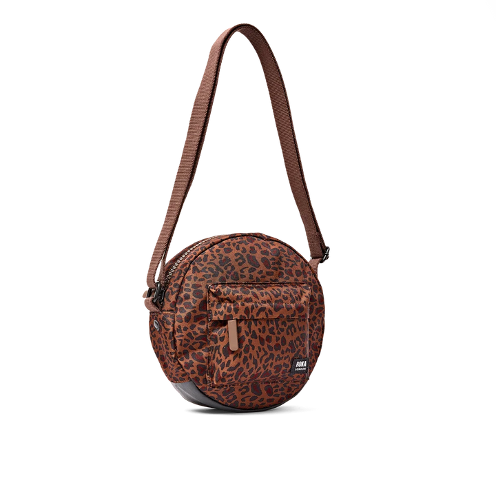 Roka London Paddington Crossbody Bag- Mini Leopard
