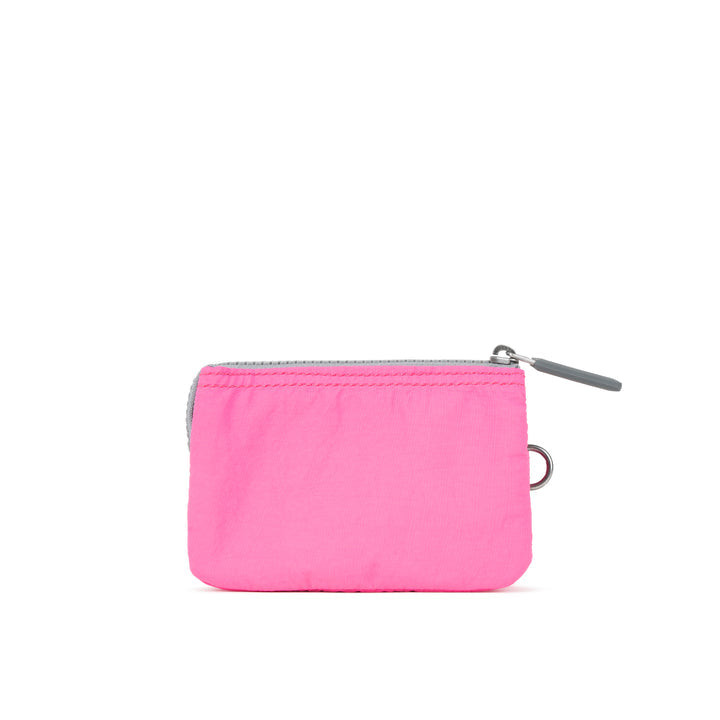 Roka London - Small Carnaby Purse - Hot Pink Taslon