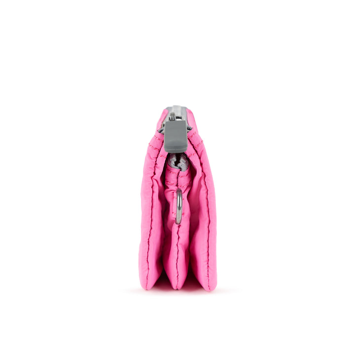 Roka London - Small Carnaby Purse - Hot Pink Taslon