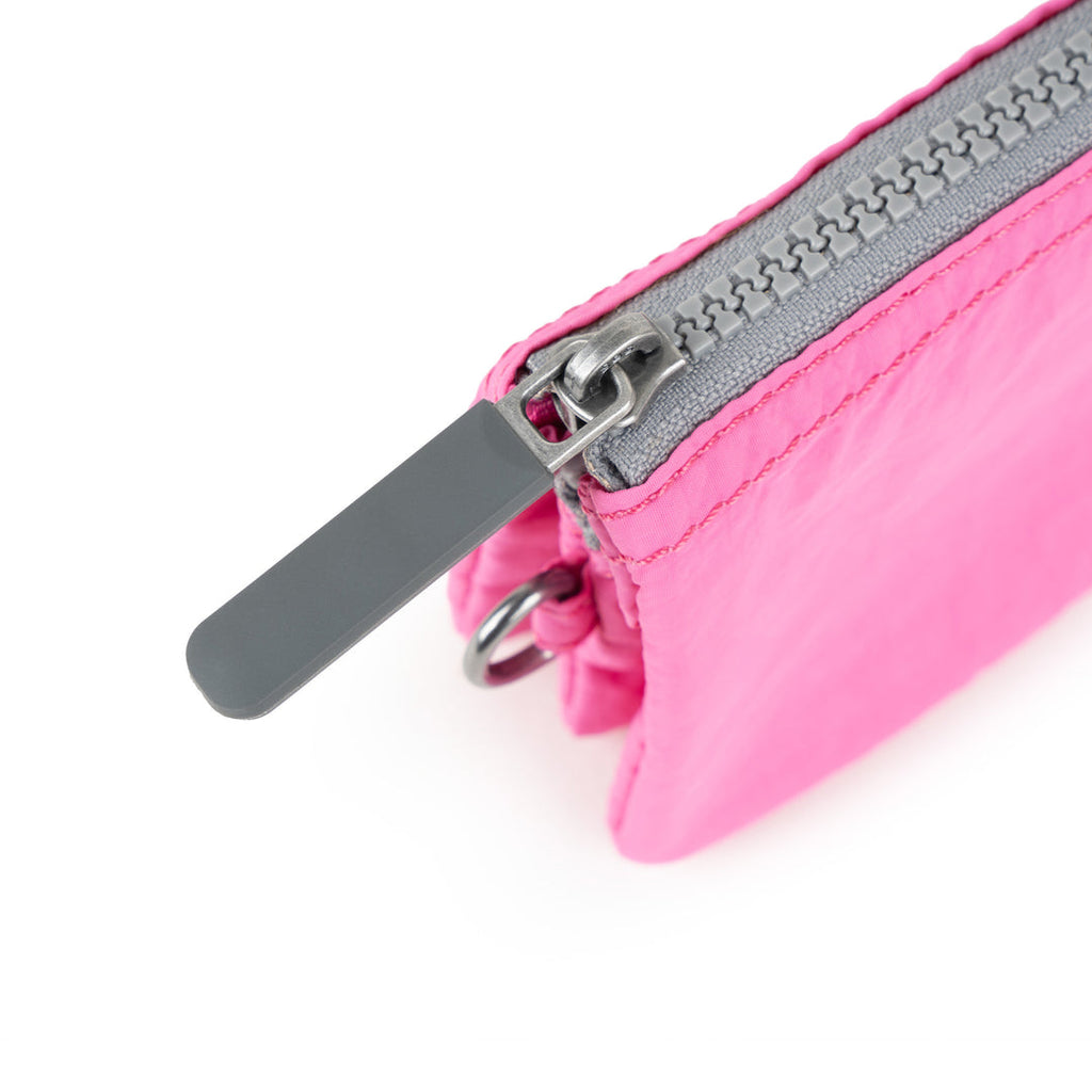 Roka London - Small Carnaby Purse - Hot Pink Taslon
