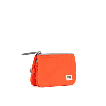 Roka London - Small Carnaby Purse - Tangerine Taslon