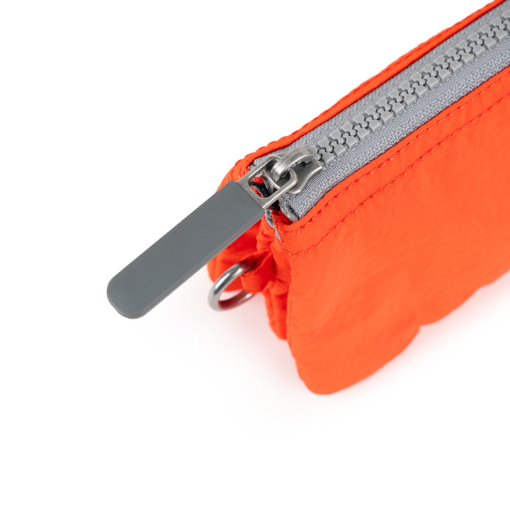 Roka London - Small Carnaby Purse - Tangerine Taslon