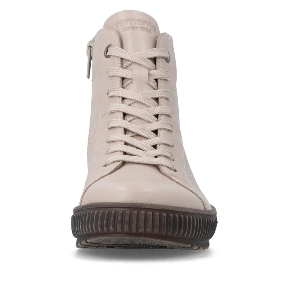 Remonte Off-White Ankle Books D0782-62