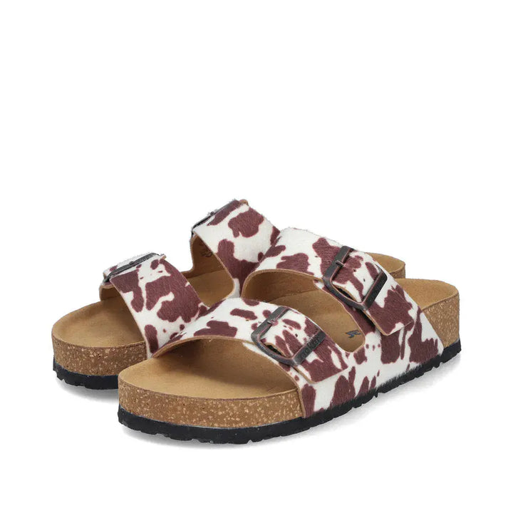 Rieker Animal Print Sandal- V6391-90