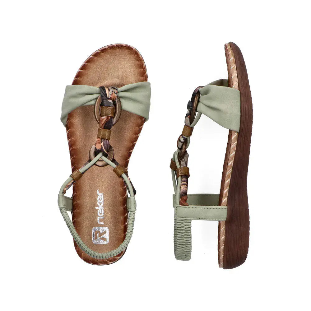 Rieker Sandal- Green V7568-52