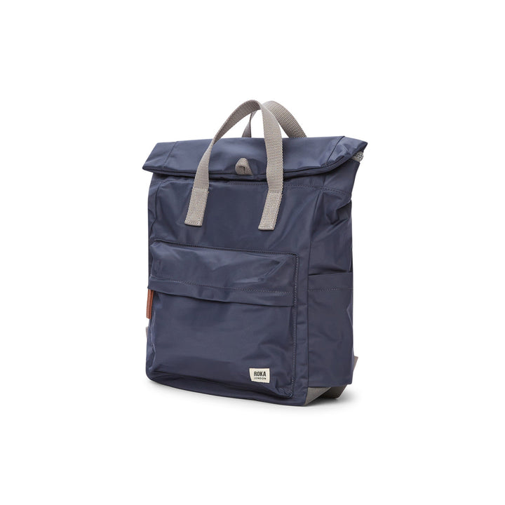 Roka Canfield B medium backpack- midnight  recycled nylon