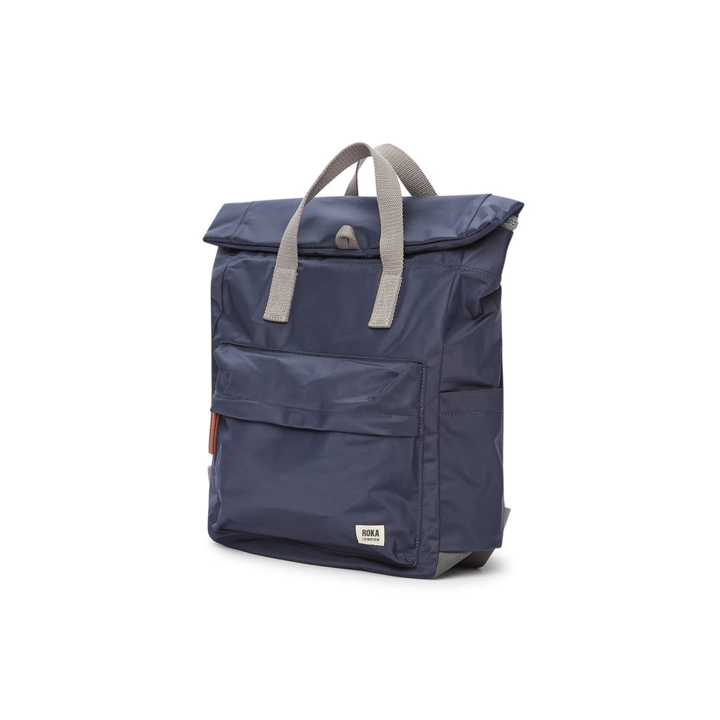 Roka Canfield B medium backpack- midnight  recycled nylon