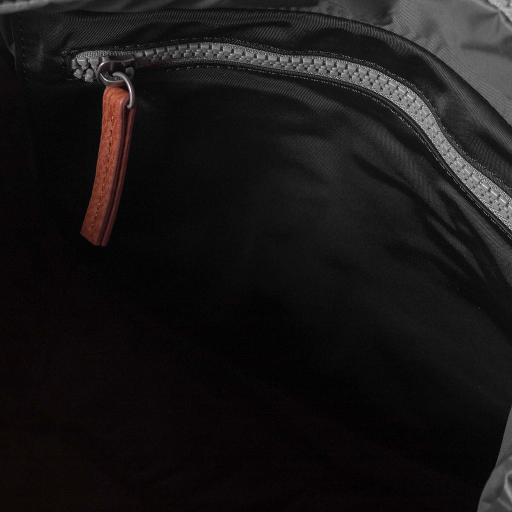 Roka London- Small Canfield Backpack - Black Recycled Nylon