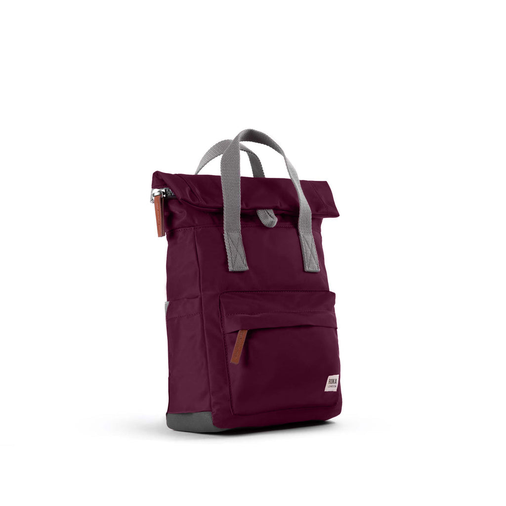 Roka London - Medium Canfield Backpack - Plum Nylon