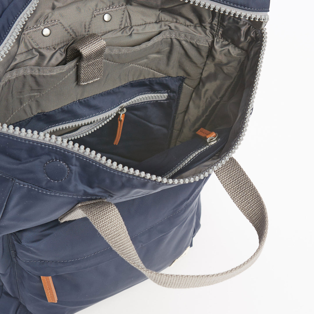 Roka Canfield B medium backpack- midnight  recycled nylon