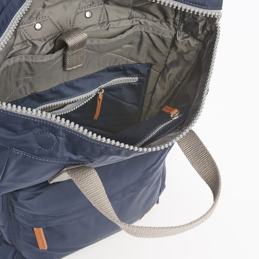 Roka Canfield B medium backpack- midnight  recycled nylon