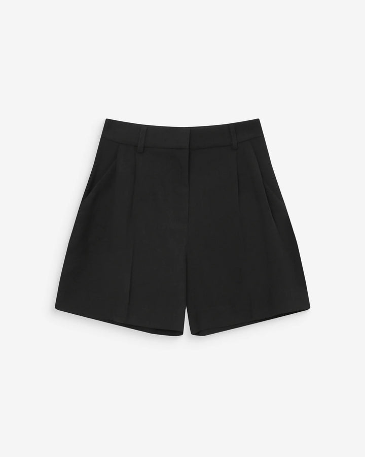 Grace & Mila Vite Straight Cut Shorts- Black