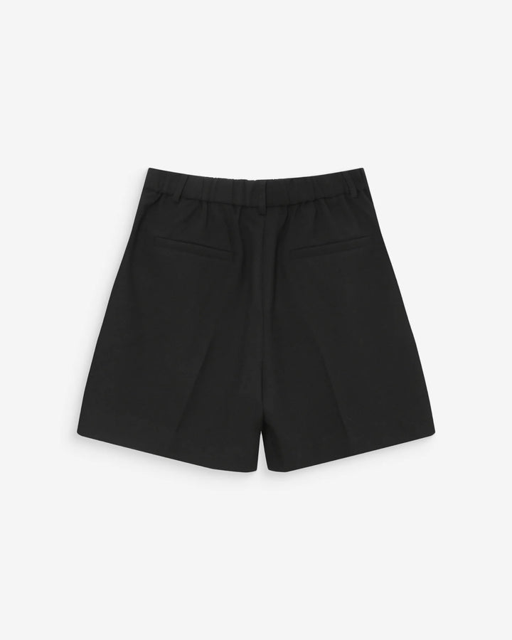 Grace & Mila Vite Straight Cut Shorts- Black