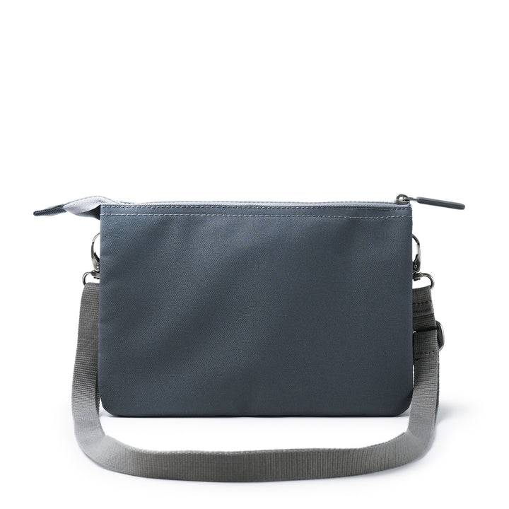 Roka London - Carnaby Crossbody XL Bag - Smoke Recycled Canvas