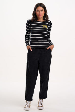 Sugarhill Brighton Vonnie Trousers- Black Cord