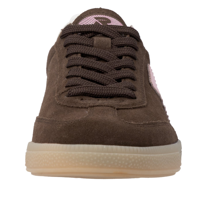 Rieker Brown and Pink Trainer- W2200-25