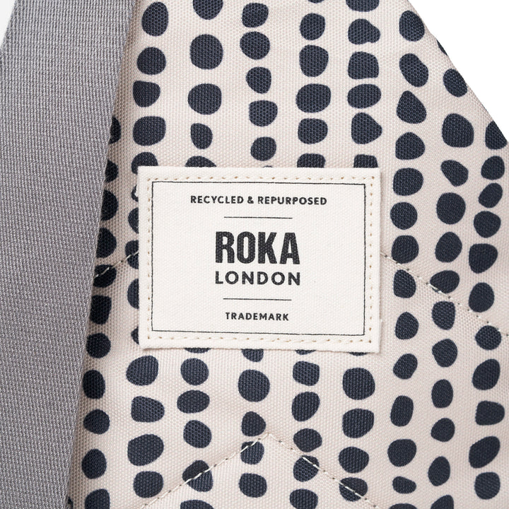 Roka London - Willesden B Large Recycled Canvas - Linear Dot
