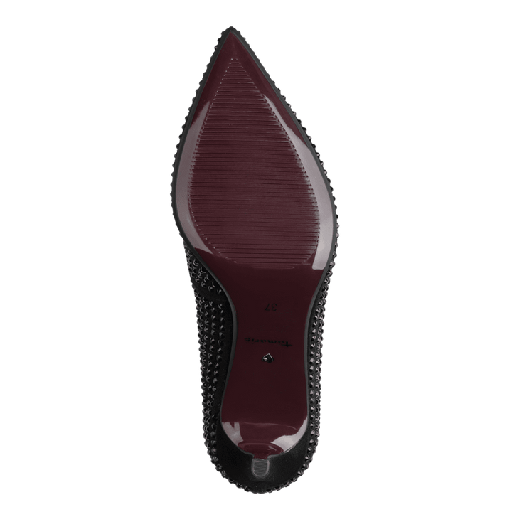 Tamaris Black Glam Heel