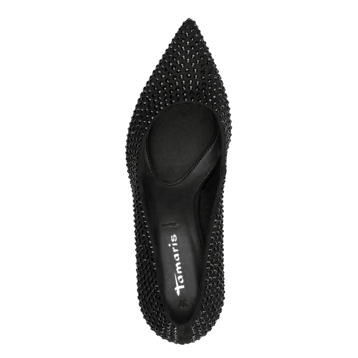 Tamaris Black Glam Heel