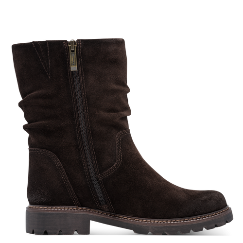Tamaris Suede Boots- Mocha