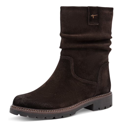Tamaris Suede Boots- Mocha