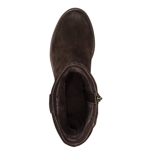 Tamaris Suede Boots- Mocha