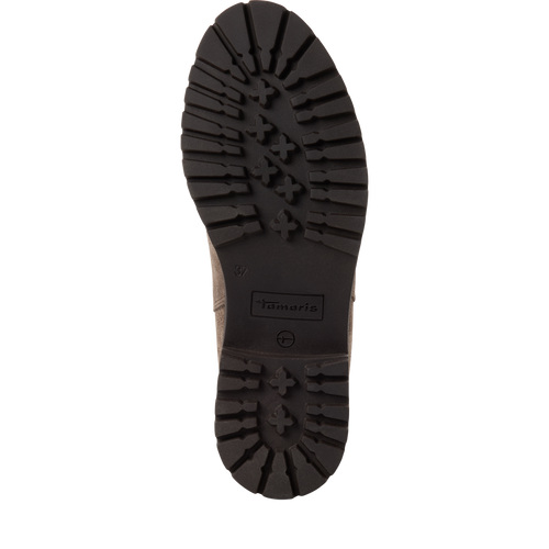 Tamaris Suede Ankle Boots- Taupe