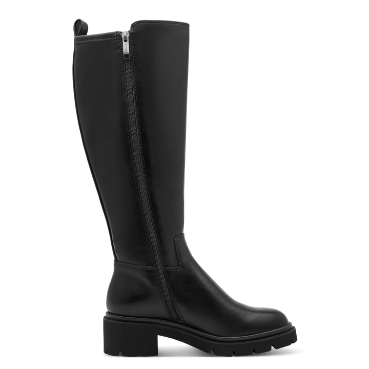 Tamaris Black High Boots- 1-25610-47-001