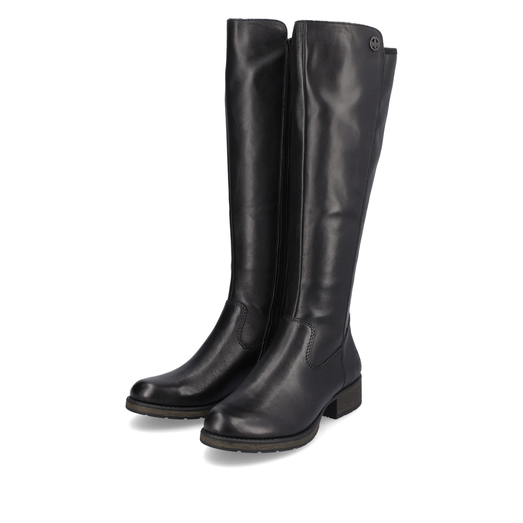 Z9591-01 Rieker Black Boot