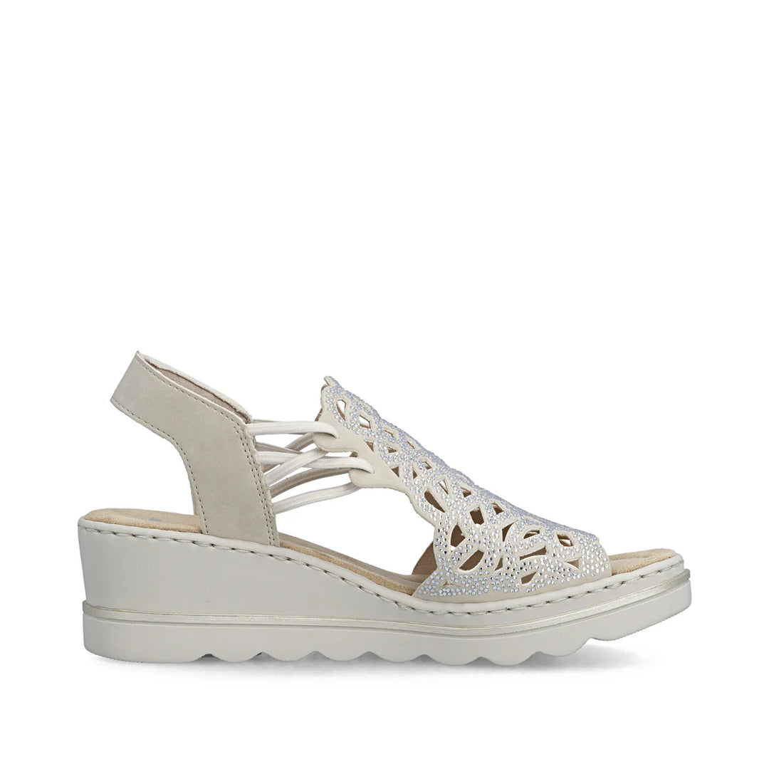 Rieker Women's Wedge Sandal 67465-62