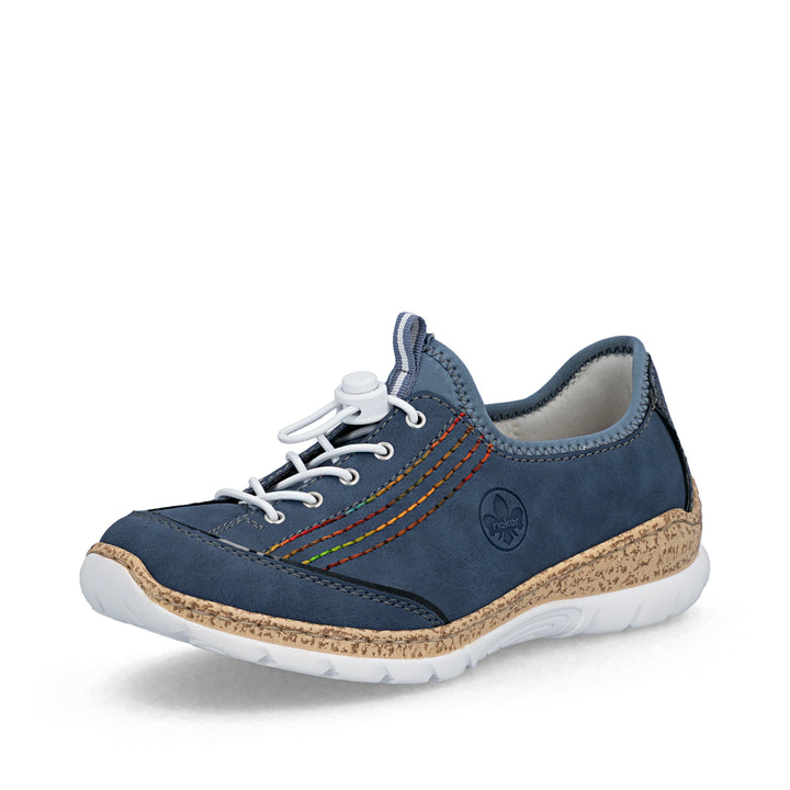 Rieker Slip-on Shoe - Blue | N42T0-14