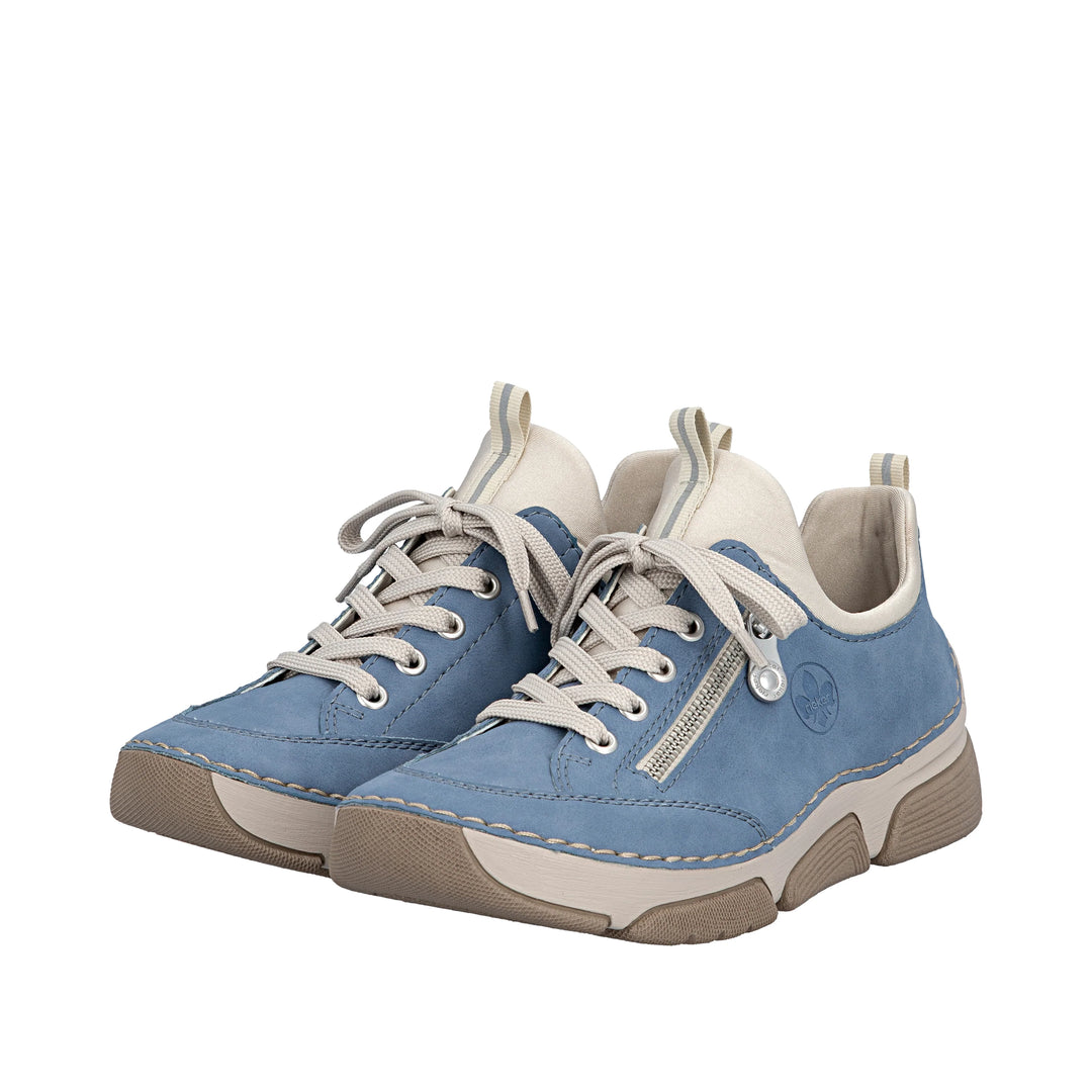 Rieker Slip-on Shoe- Blue | 45973-14