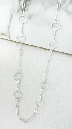 Envy Silver Link Necklace
