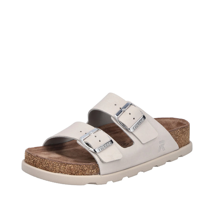 Rieker Mule Sandals- Grey V3190-40