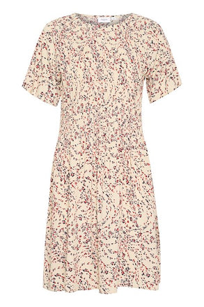Saint Tropez GislaSZ Dress- Fog Windswept Leaves