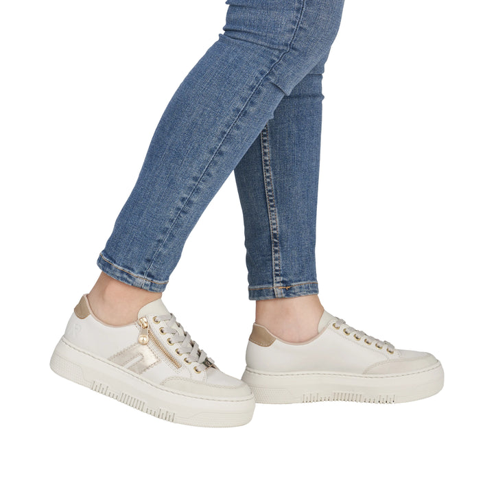 Rieker Trainer - White | M1912-80
