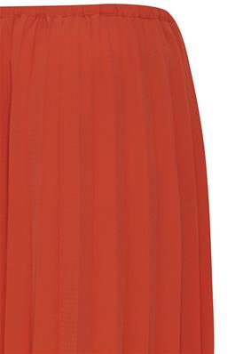 BYoung Deson Skirt- heavy woven- Aurora Red