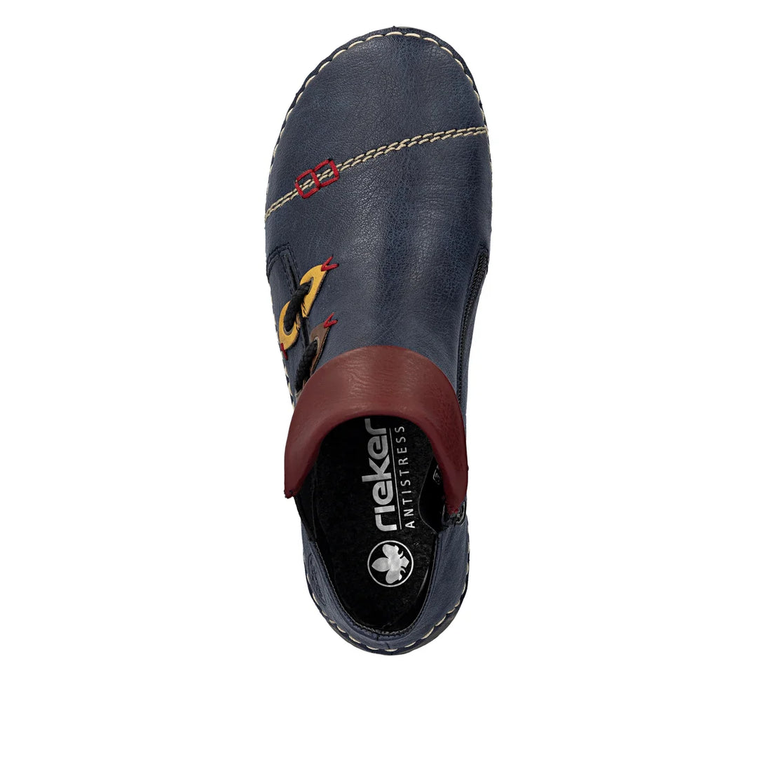 Rieker Women's Short Blue Boot