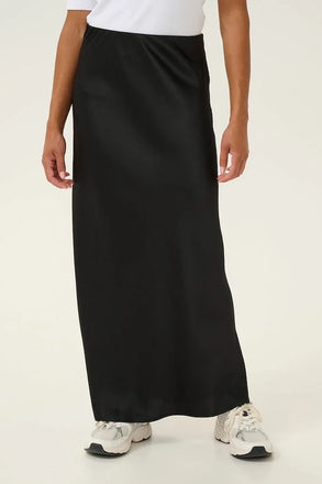 Kaffe KAlotte Skirt- Black Deep