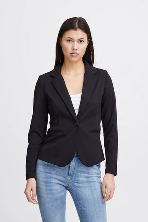 Ichi Kate Blazer- Black