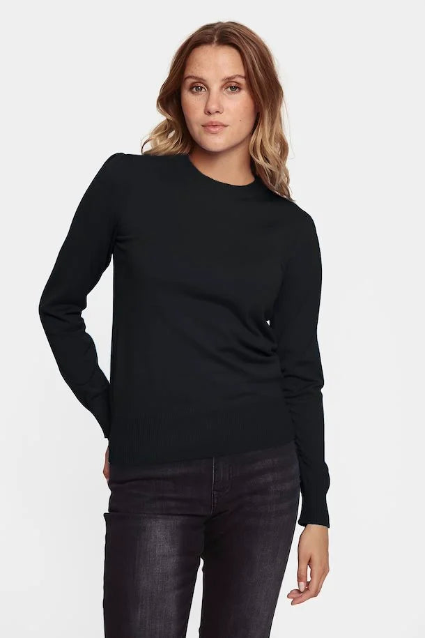 Saint Tropez MilaSZ Pullover - Black