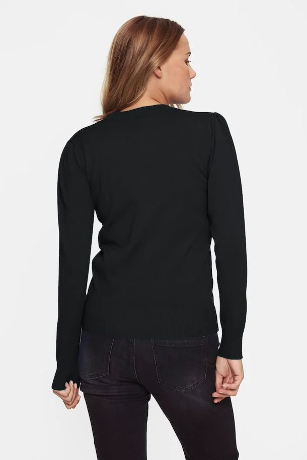 Saint Tropez MilaSZ Pullover - Black