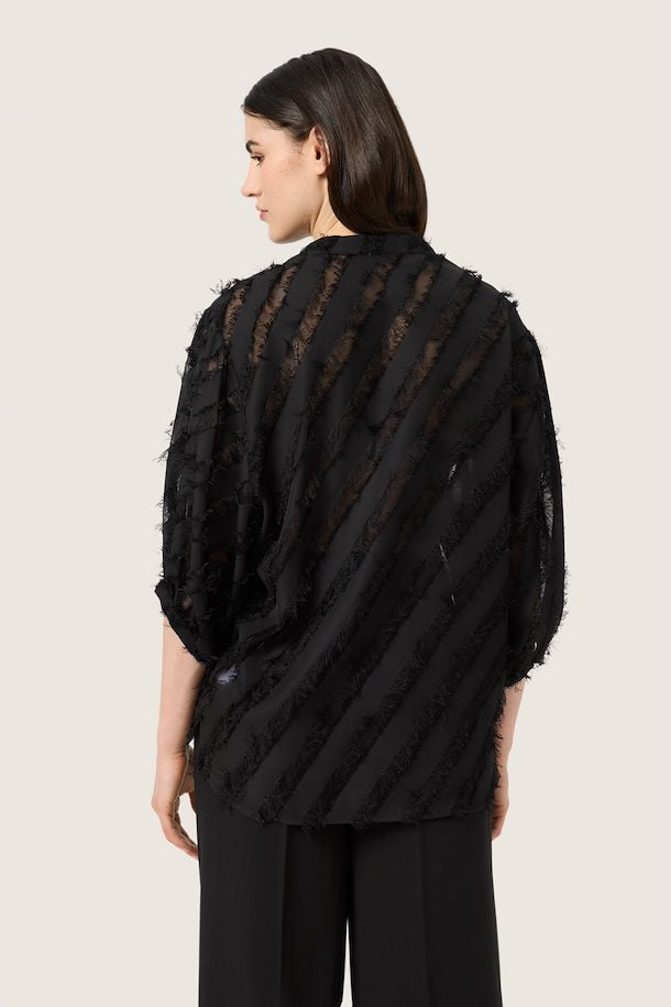 Soaked In Luxury Colete Amily Blouse- Black