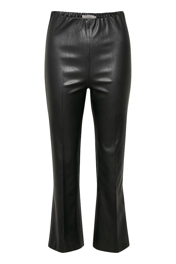 Soaked In Luxury Kaylee KickFlare Pants- Black