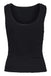 Soaked In Luxury Shacia Smock Tank Top - Black