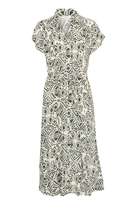 Byoung Mmjoella Shirt Dress-Ethnic Sea Spray