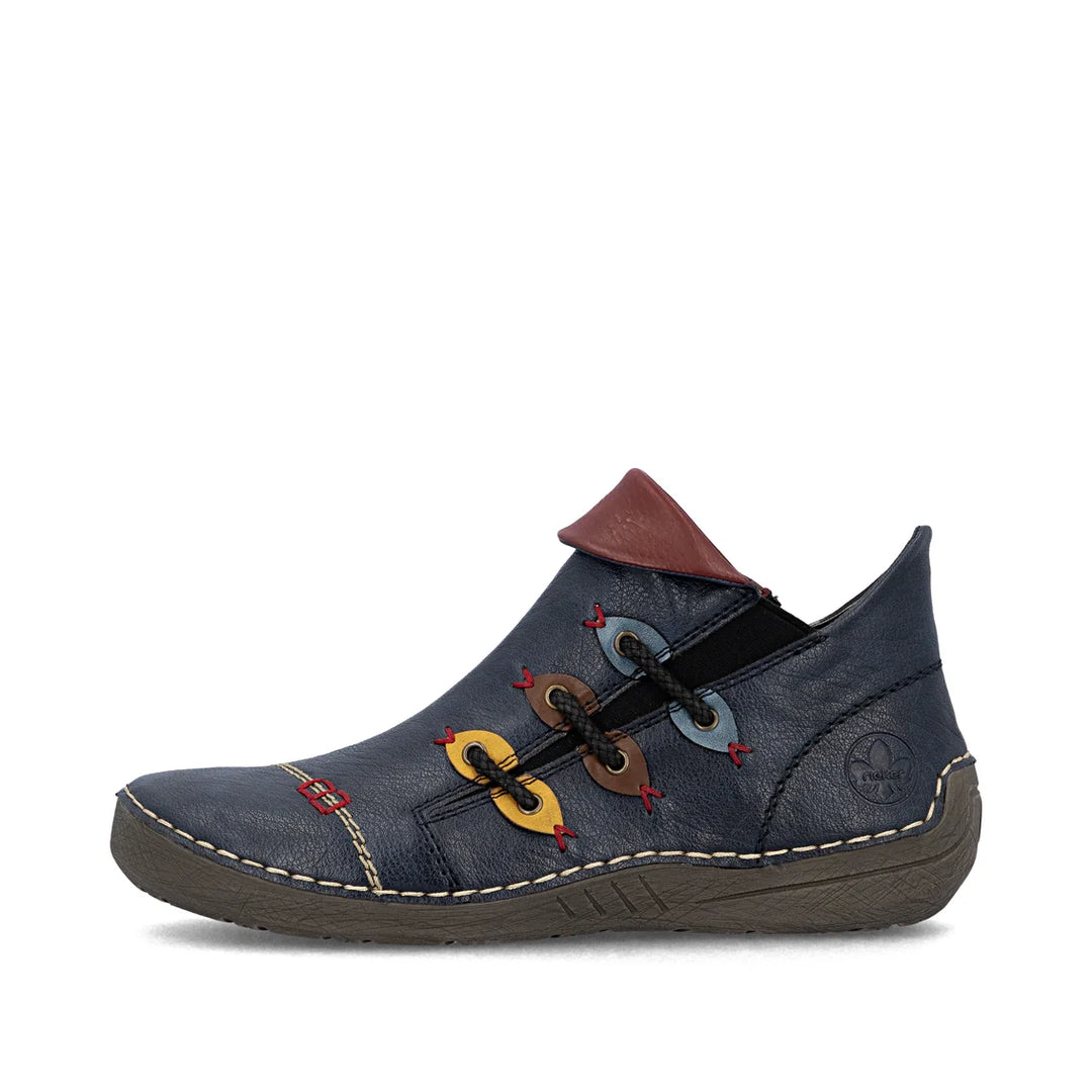 Rieker Women's Short Blue Boot