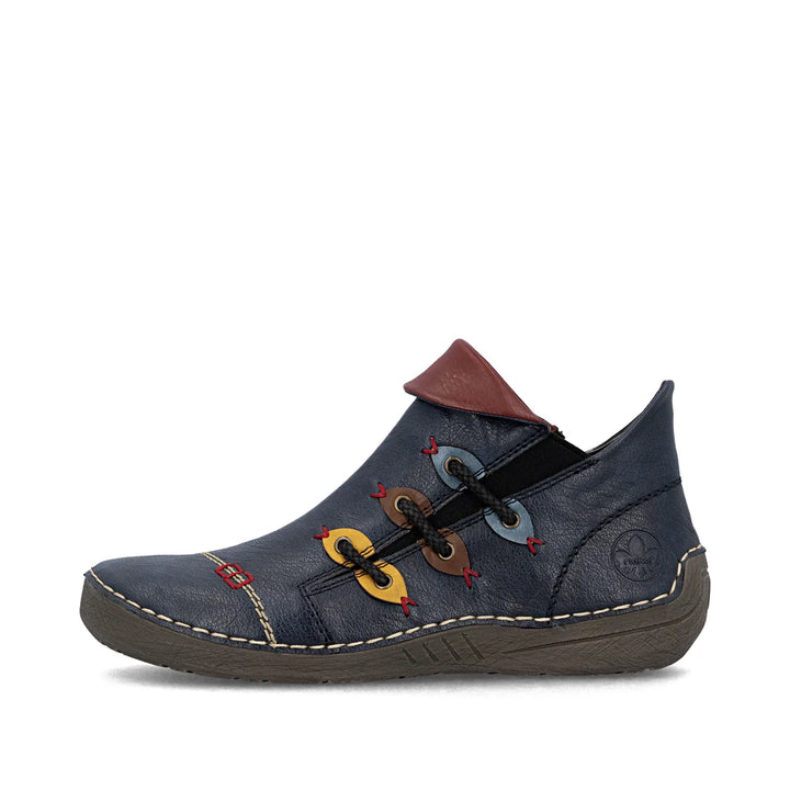 Rieker Women's Short Blue Boot
