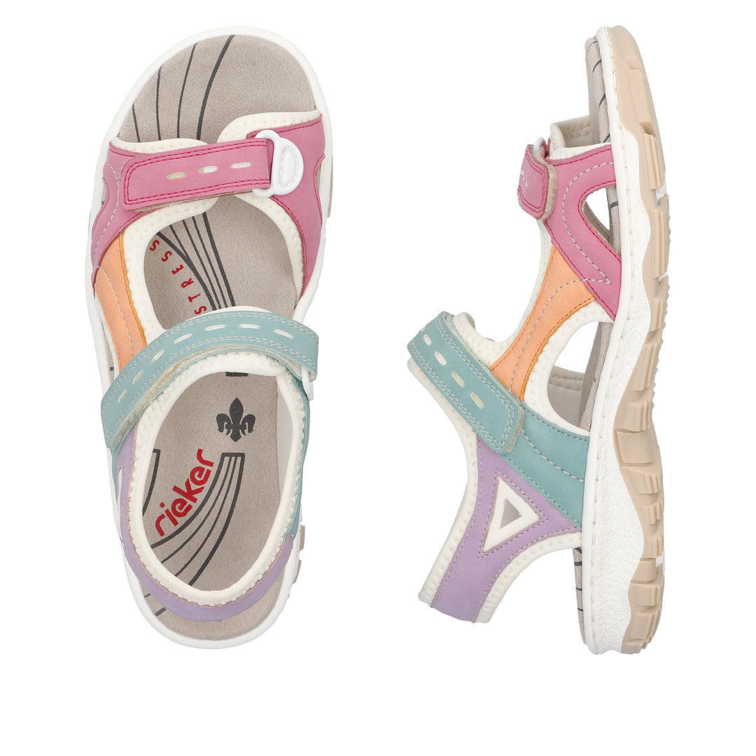 Rieker Walking sandal- Multi 68866-92